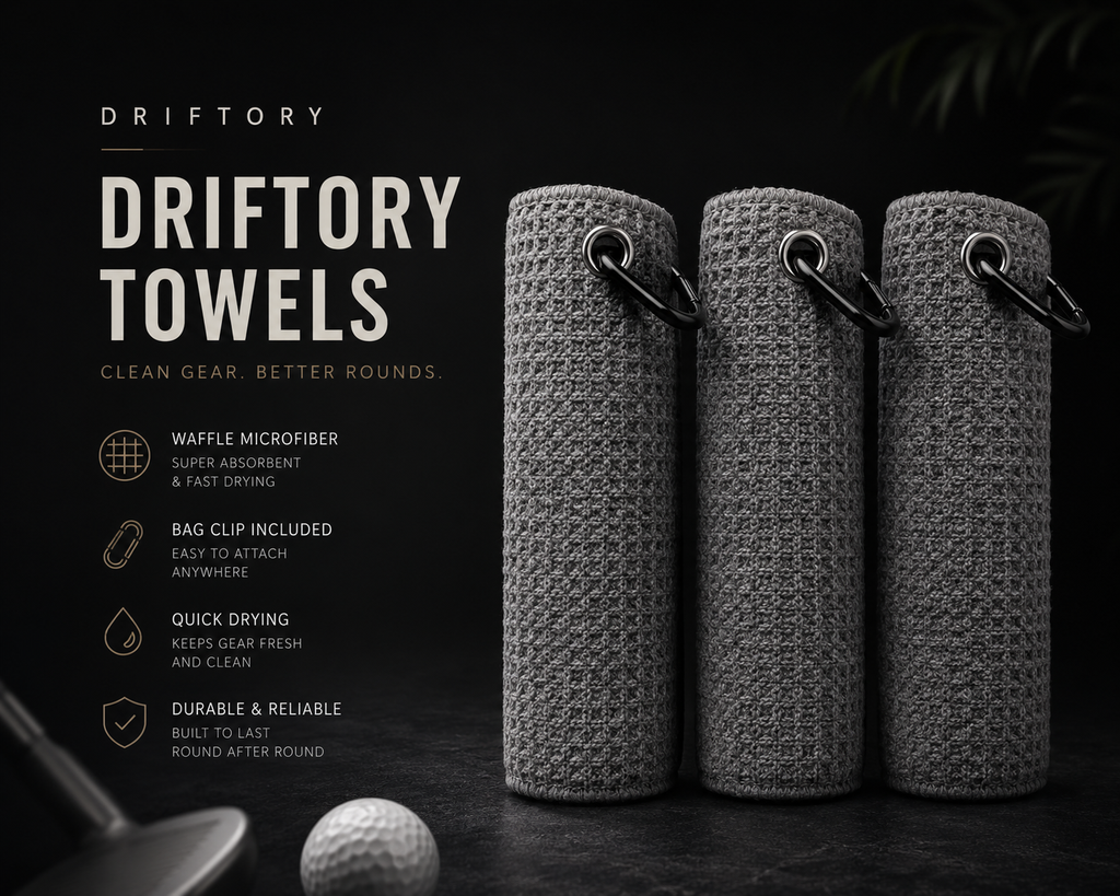 3 Pack Quality Golf Towels