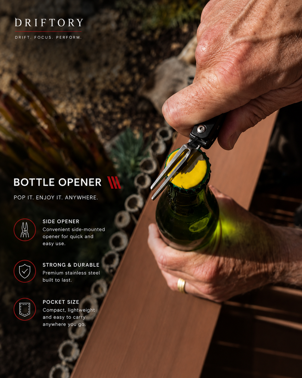 Driftory Butterfy style Golf Divot tool