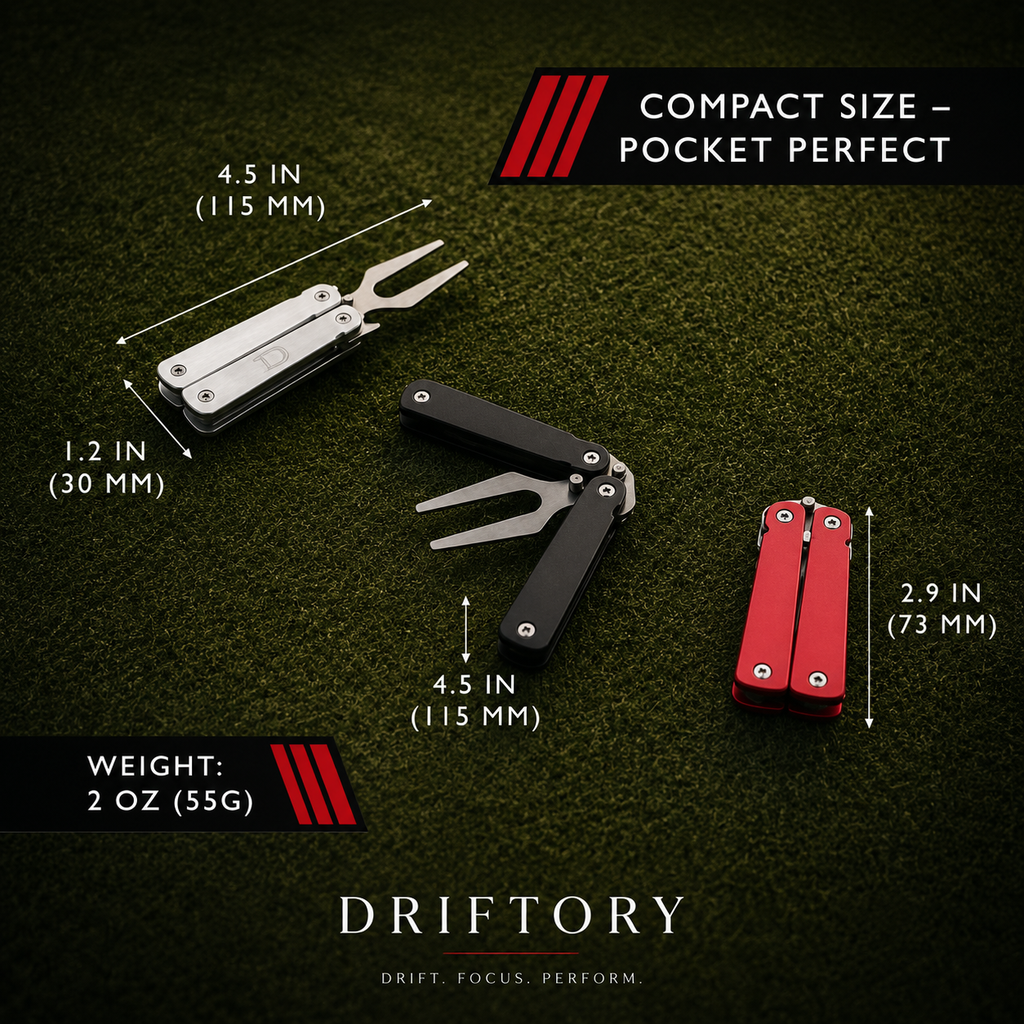 Driftory Butterfy style Golf Divot tool