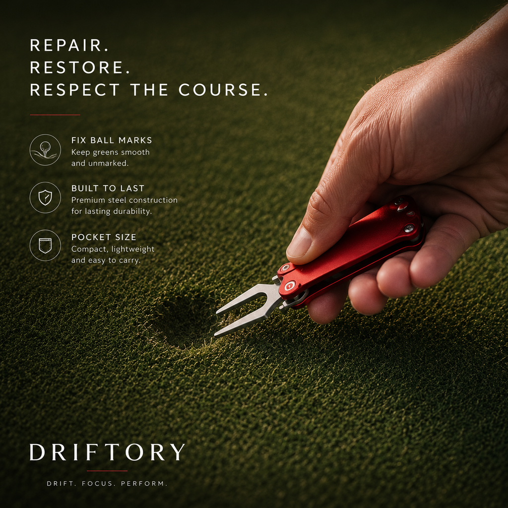 Driftory Butterfy style Golf Divot tool