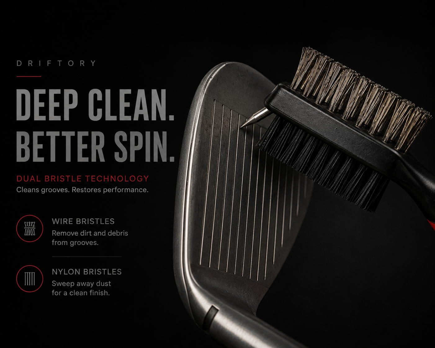 Golf Club brush