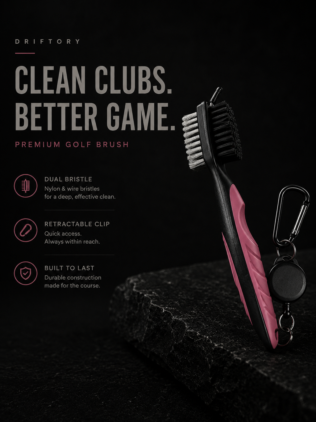 Golf Club brush