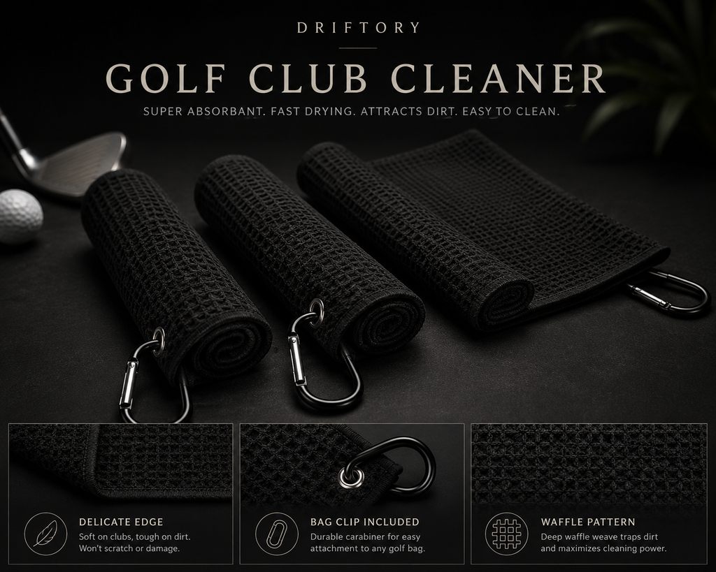3 Pack Quality Golf Towels
