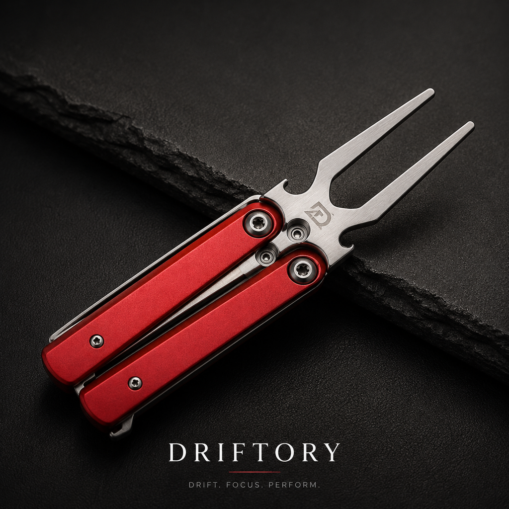Driftory Butterfy style Golf Divot tool